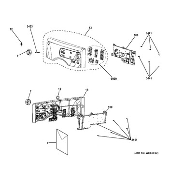 Diagram for GFDN120ED3WW