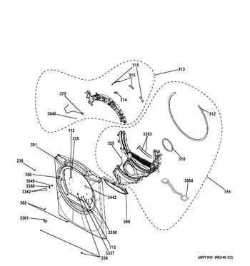 Diagram for GFDN120ED3WW