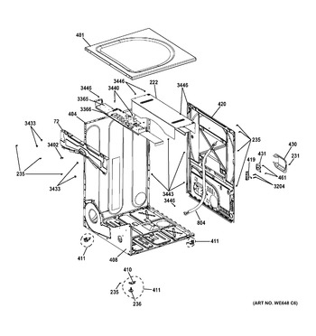 Diagram for GFDN120ED3WW