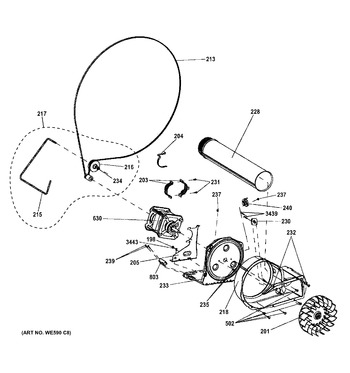 Diagram for GFDN120ED3WW