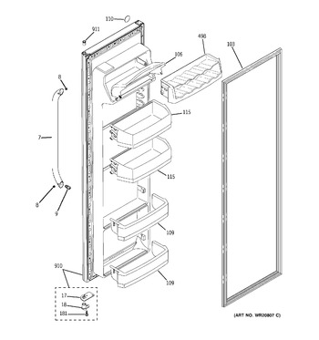 Diagram for GSH25ISXBSS