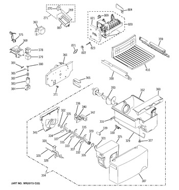 Diagram for GSH25ISXBSS