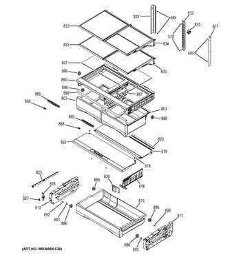 Diagram for GNE26GGDFWW