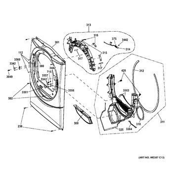 Diagram for GFDN160GJ0WW