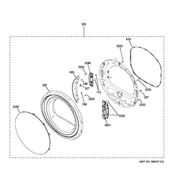 Diagram for GFDN160GJ0WW