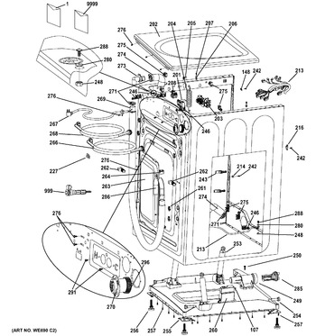 Diagram for GFWS1700H1WW