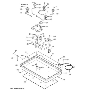 Diagram for JGP633DET3BB