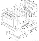 Diagram for 4 - Door & Drawer Parts