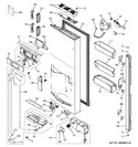 Diagram for 1 - Dispenser Door