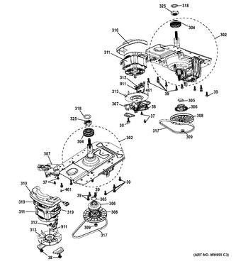 Diagram for GTUP240EM0WW