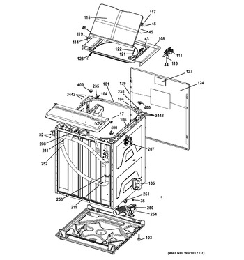 Diagram for GTUP240EM0WW