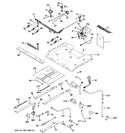 Diagram for 1 - Gas & Burner Parts