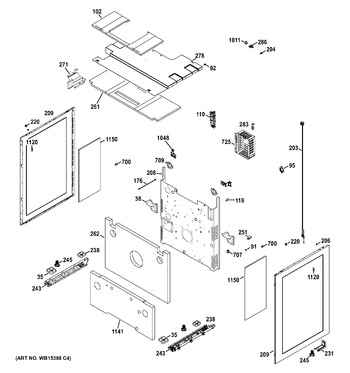 Diagram for PGB950DEF2WW