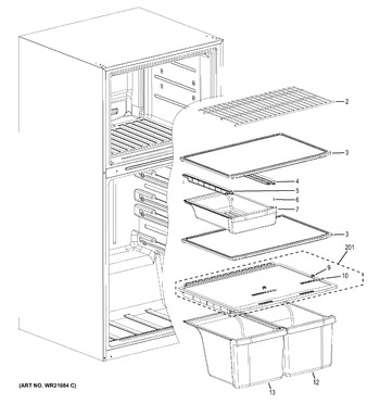 Diagram for GIE21GTHCWW