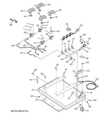 Diagram for JGP940SEK5SS