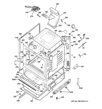 Diagram for JGB650SEF2SS