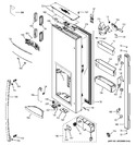 Diagram for 1 - Dispenser Door