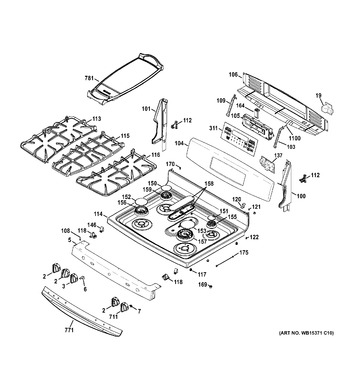 Diagram for JGB850EEF3ES