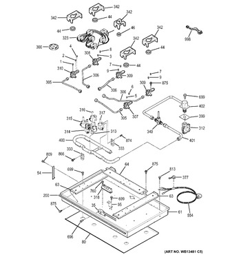 Diagram for JGP970BEK6BB