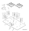 Diagram for 1 - Control Panel & Cooktop