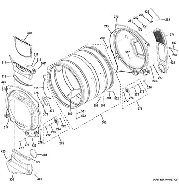 Diagram for GFDR270GH1WW