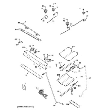 Diagram for JGB620GEF3SA