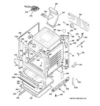 Diagram for JGB620GEF3SA