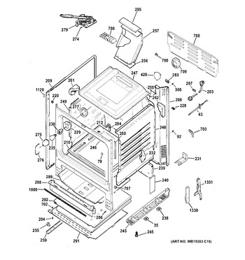 Diagram for JGB630REF4SS