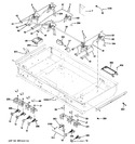 Diagram for 1 - Gas & Burner Parts