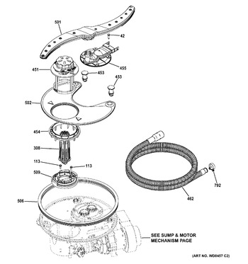 Diagram for GDT530PGD4WW