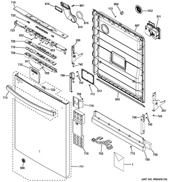 Diagram for GDT530PSD1SS