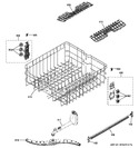 Diagram for 3 - Upper Rack Assembly