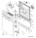 Diagram for 1 - Escutcheon & Door Assembly