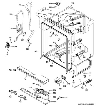 Diagram for GDF520PGD2WW