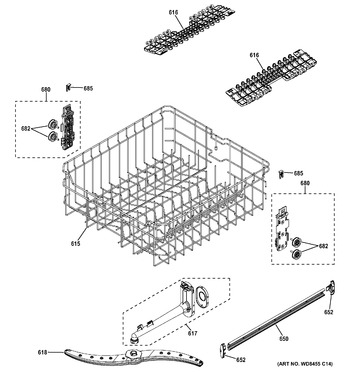 Diagram for GDF520PGD4WW