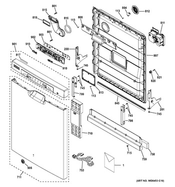 Diagram for GDF520PSD1SS