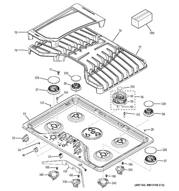 Diagram for PGP959SET5SS