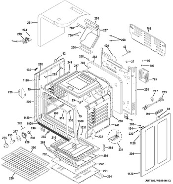 Diagram for JGB700EEJ1ES