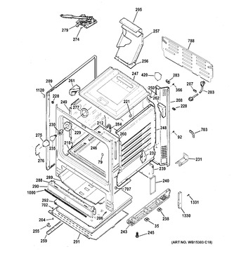 Diagram for JGB450DEK1WW