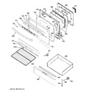 Diagram for 4 - Door & Drawer Parts