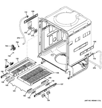 Diagram for CDT765SSF7SS