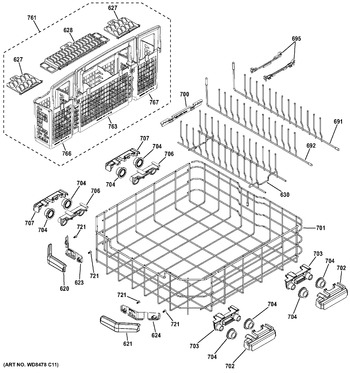 Diagram for GDT590SMJ7ES