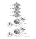 Diagram for 5 - Freezer Shelves