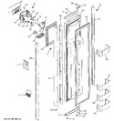 Diagram for 1 - Freezer Door