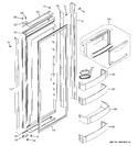 Diagram for 4 - Fresh Food Door