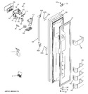 Diagram for 1 - Freezer Door