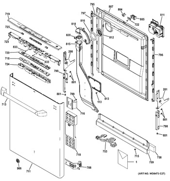 Diagram for CDT725SSF6SS