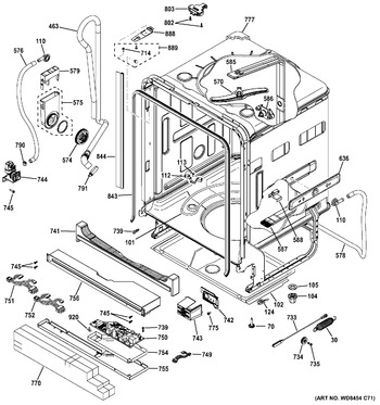 Diagram for CDT725SSF6SS