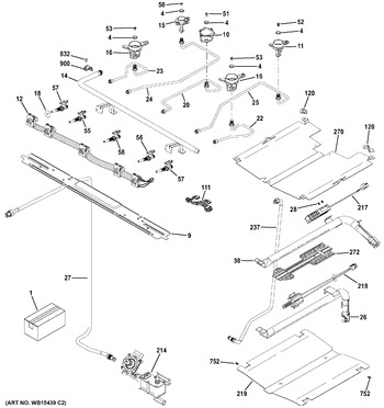 Diagram for PGB911DEJ1WW