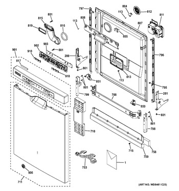 Diagram for GDF570SGF0BB